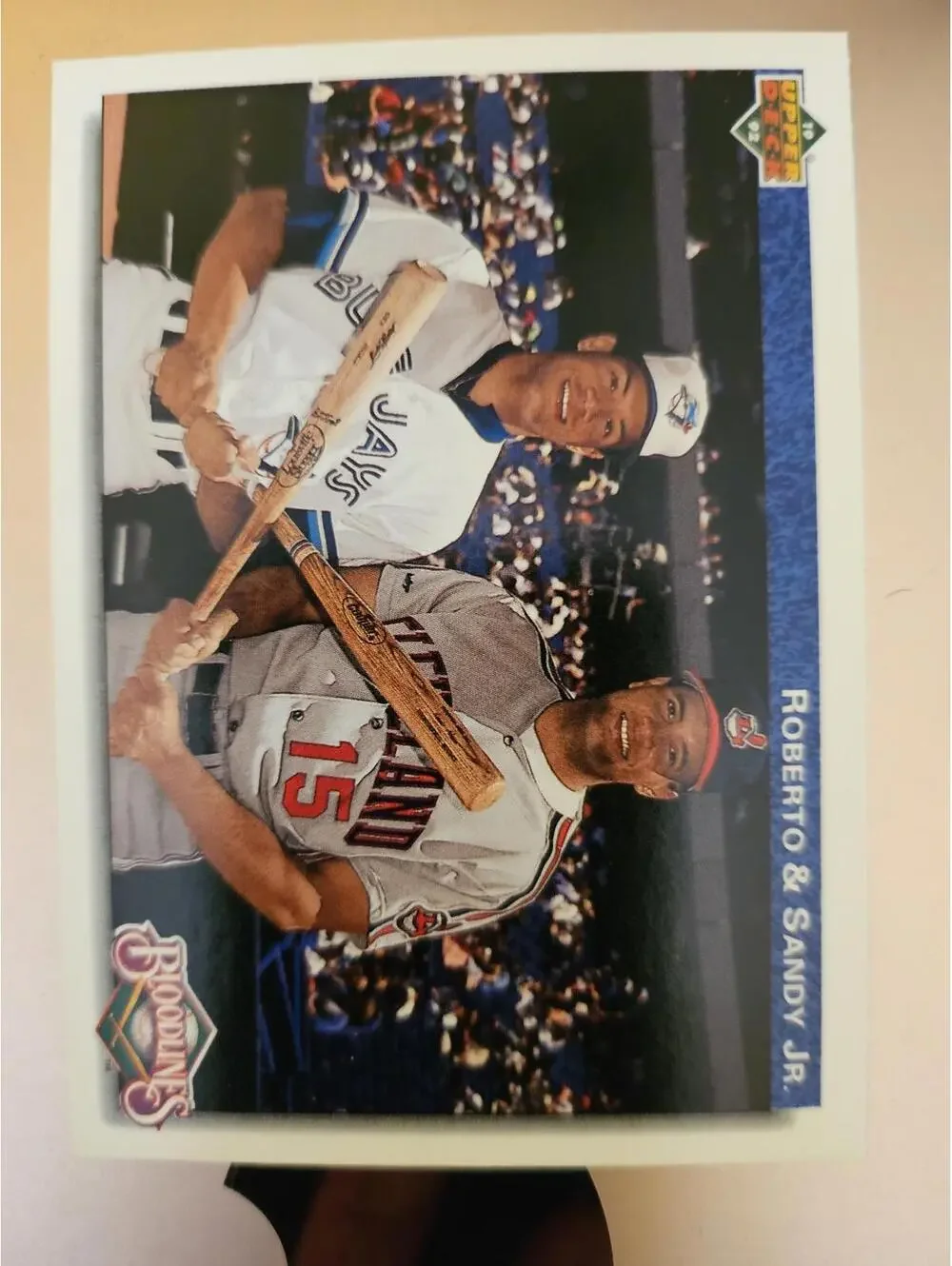 1992 Upper Deck Bloodlines  #81 Sandy Alomar Roberto Alomar HOF